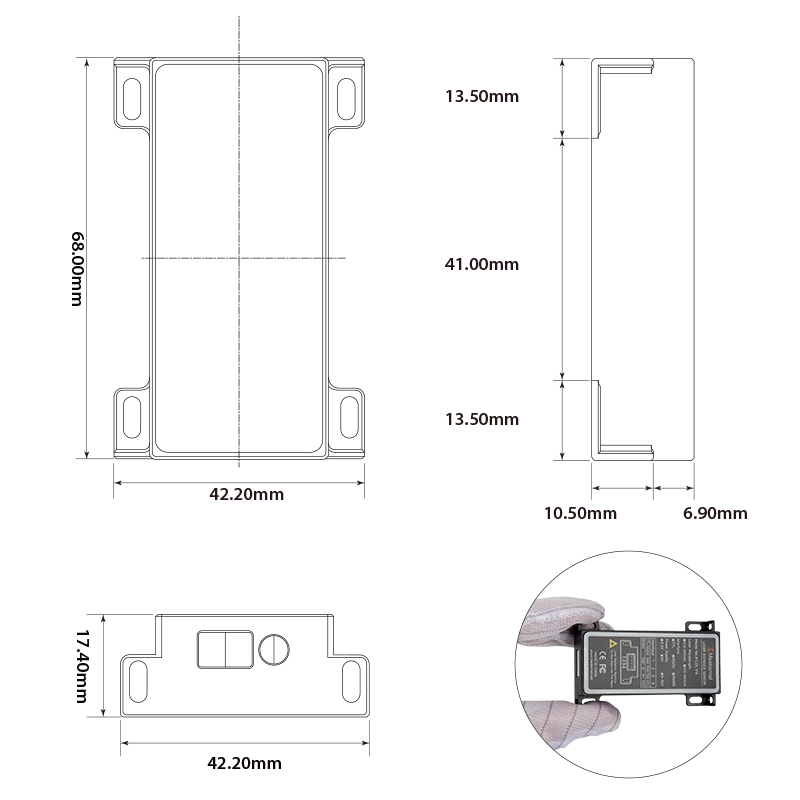 Industrial Laser Distance Sensor - NUOVO Sensore di Misurazione Distanza Laser