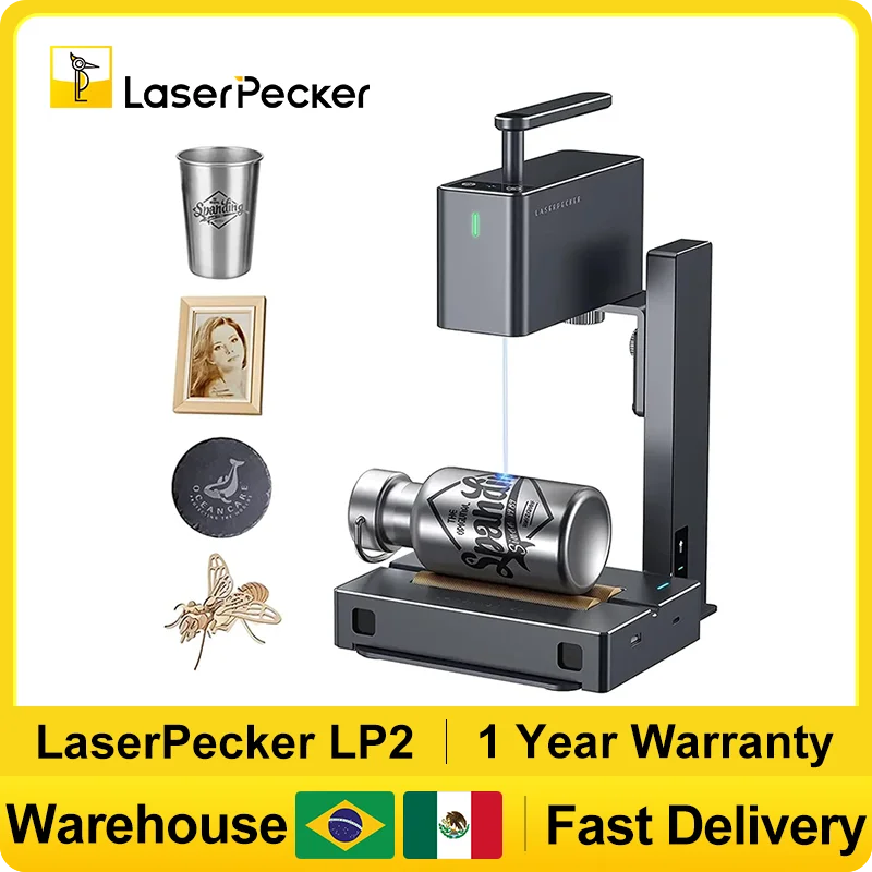 Industrial Laser Engraver For Metal - LASERPECKER Incisore laser portatile Potente macchina