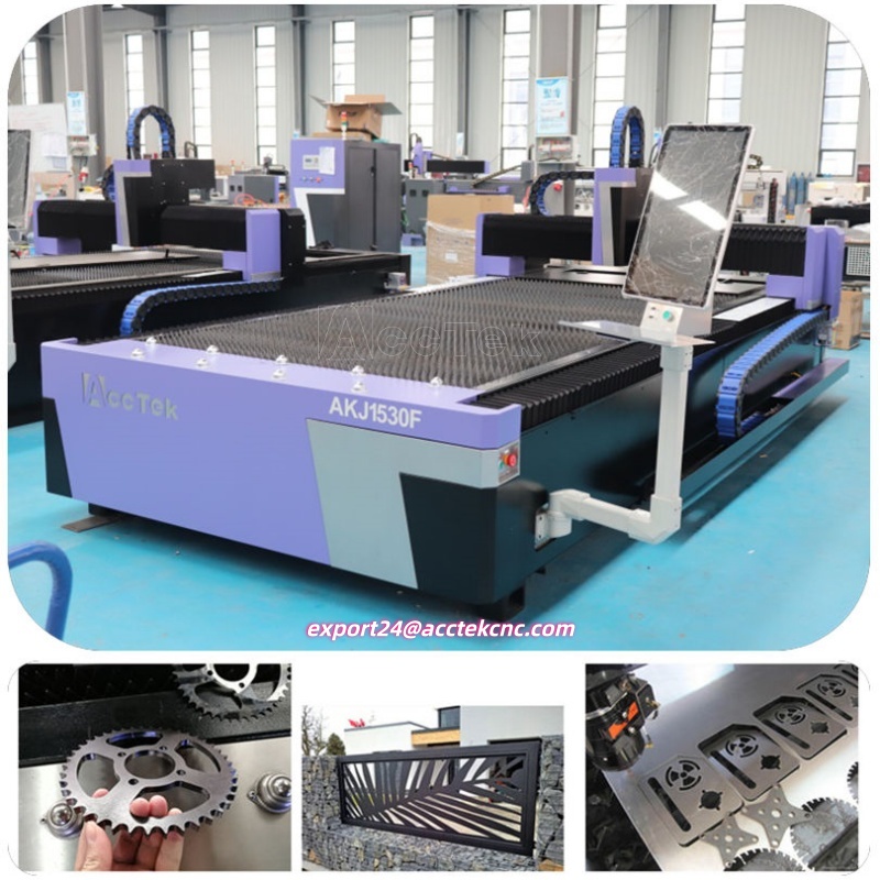 Industrial Fiber Laser Cutting Machine - Tagliatrice Laser Industriale CNC da 1500W