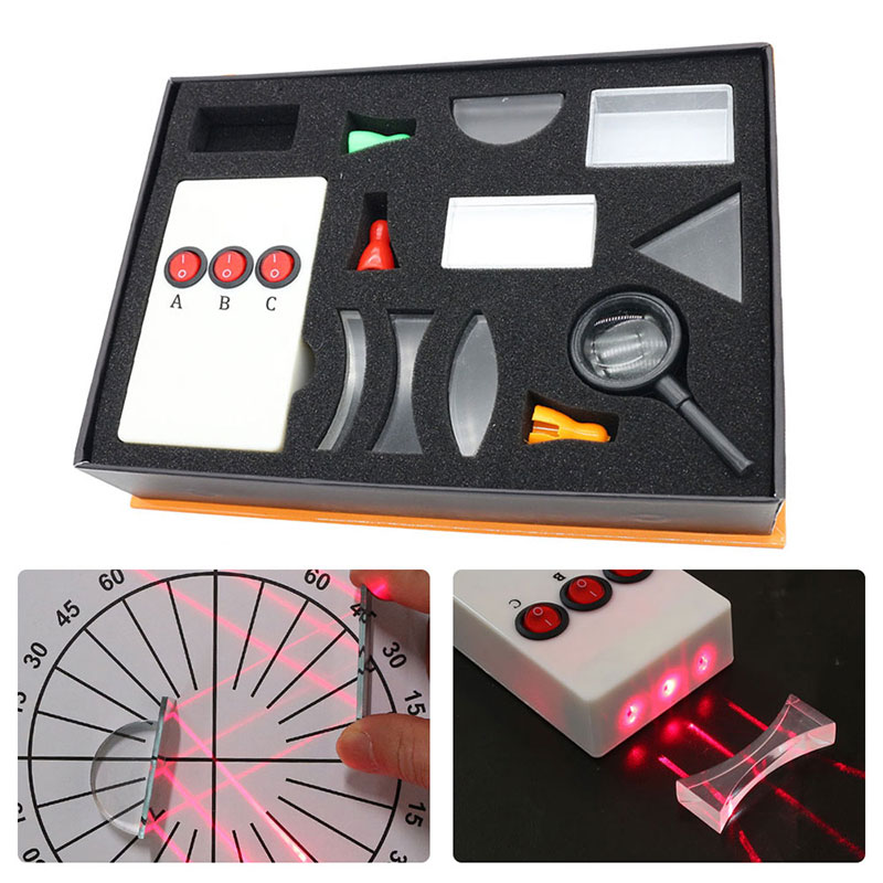 Laser Focus Lens - Set di scatole per esperimenti ottici