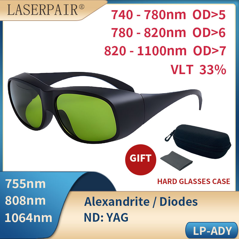 Laser Safety Goggles - Occhiali di Sicurezza LaserPair 755/808/1064nm per