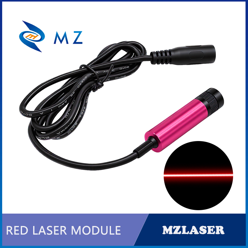 Industrial Laser Line Generator - Modulo Laser a Linea Rossa Compatto