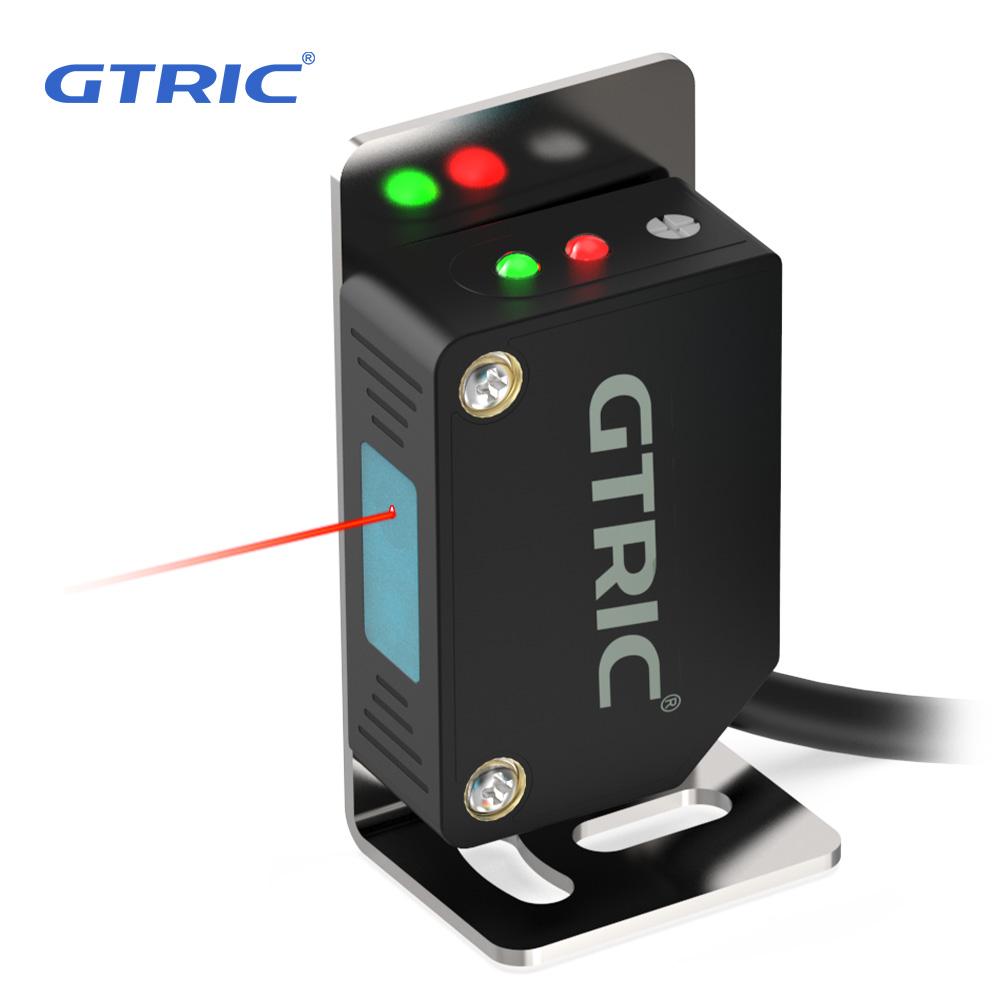 Industrial Laser Distance Sensor - Sensori fotoelettrici laser quadrati GTRIC Riflessione