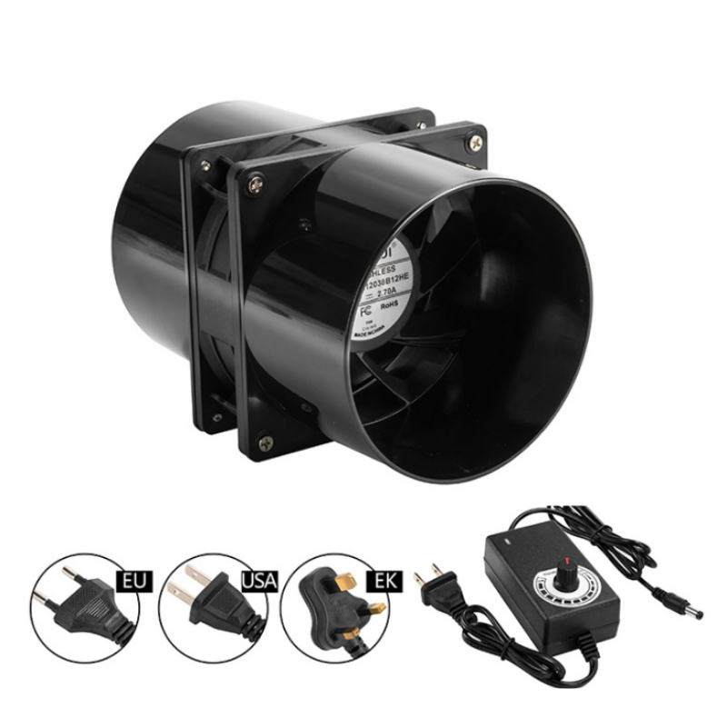 Fume Extractor Laser - 1PCS Ventilatore Assiale da 4