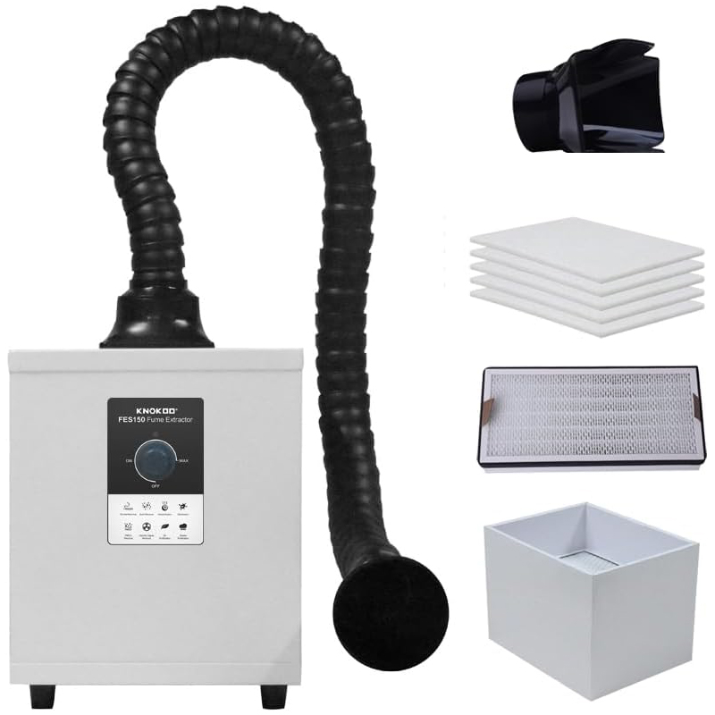 Estrattore di Fumi per Saldatu - Fume Extractor Laser recensione e prezzo