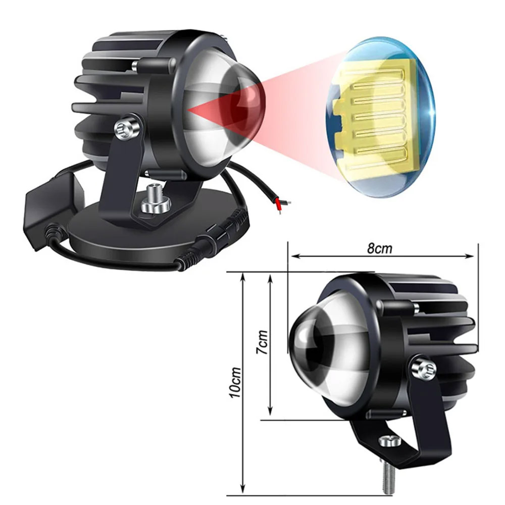 Proiettore per moto Luce laser - Laser Focus Lens recensione e prezzo