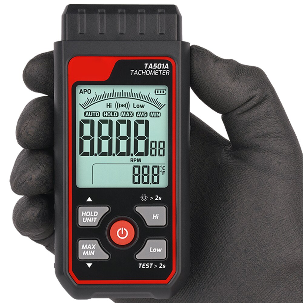 TA501A Contagiri laser fino a  - Industrial Laser Tachometer recensione e prezzo