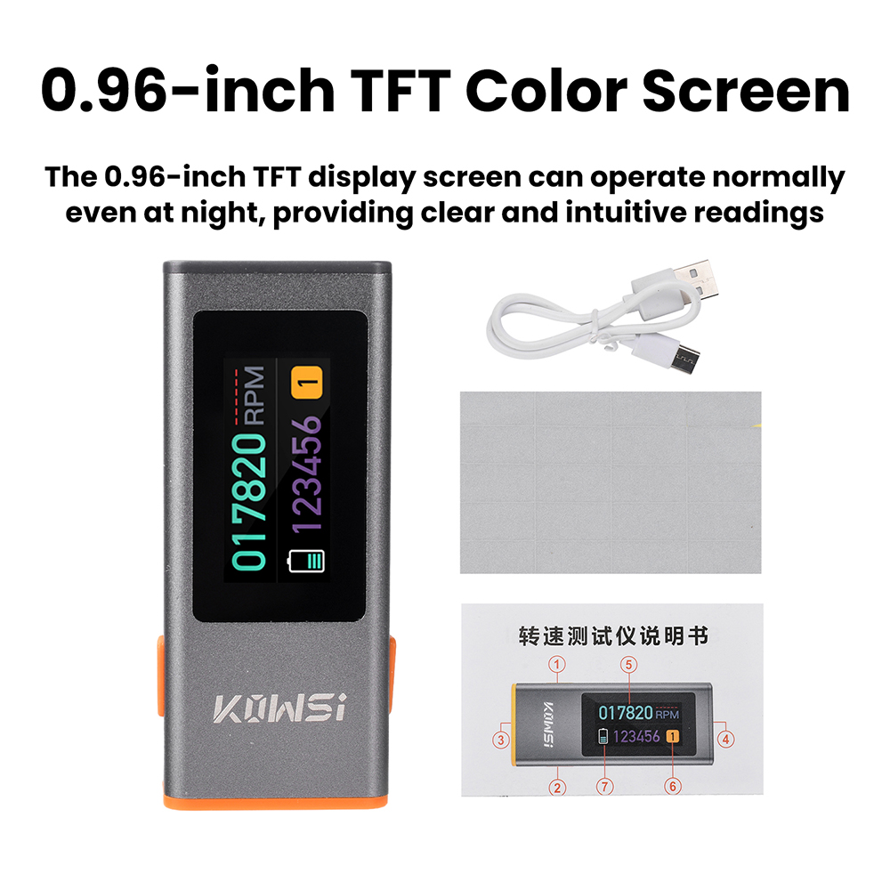 Tachimetro a infrarossi TFT da - Industrial Laser Tachometer recensione e prezzo