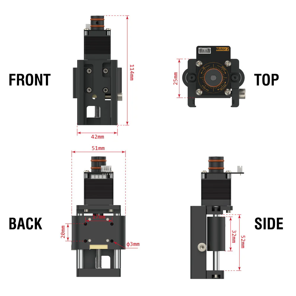 Modulo NEJE asse Z da 20 mm, m - Industrial Use Of Laser recensione e prezzo