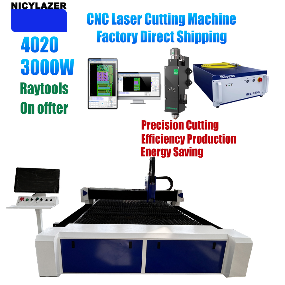NICYLAZER CNC 3000W 4020 Macch - Industrial Fiber Laser Cutting Machine recensione e prezzo