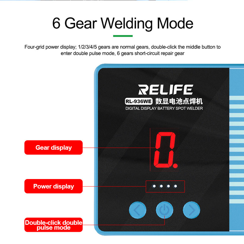 RL-936WE Display digitale batt - Fume Extractor Laser recensione e prezzo